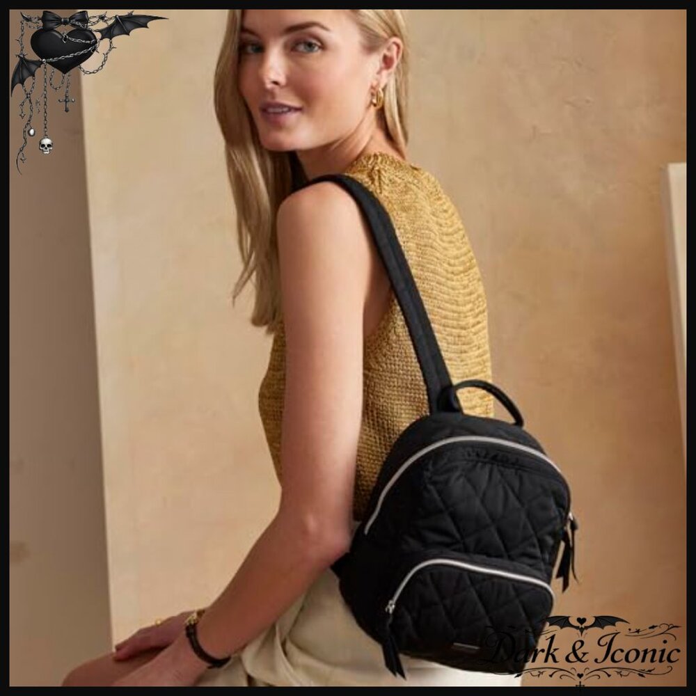 Performance Twill Mini Backpack Daypack with Adju… - image 2